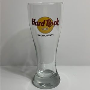Hard Rock Cafe Pilsner Beer Glass “Sacramento”
